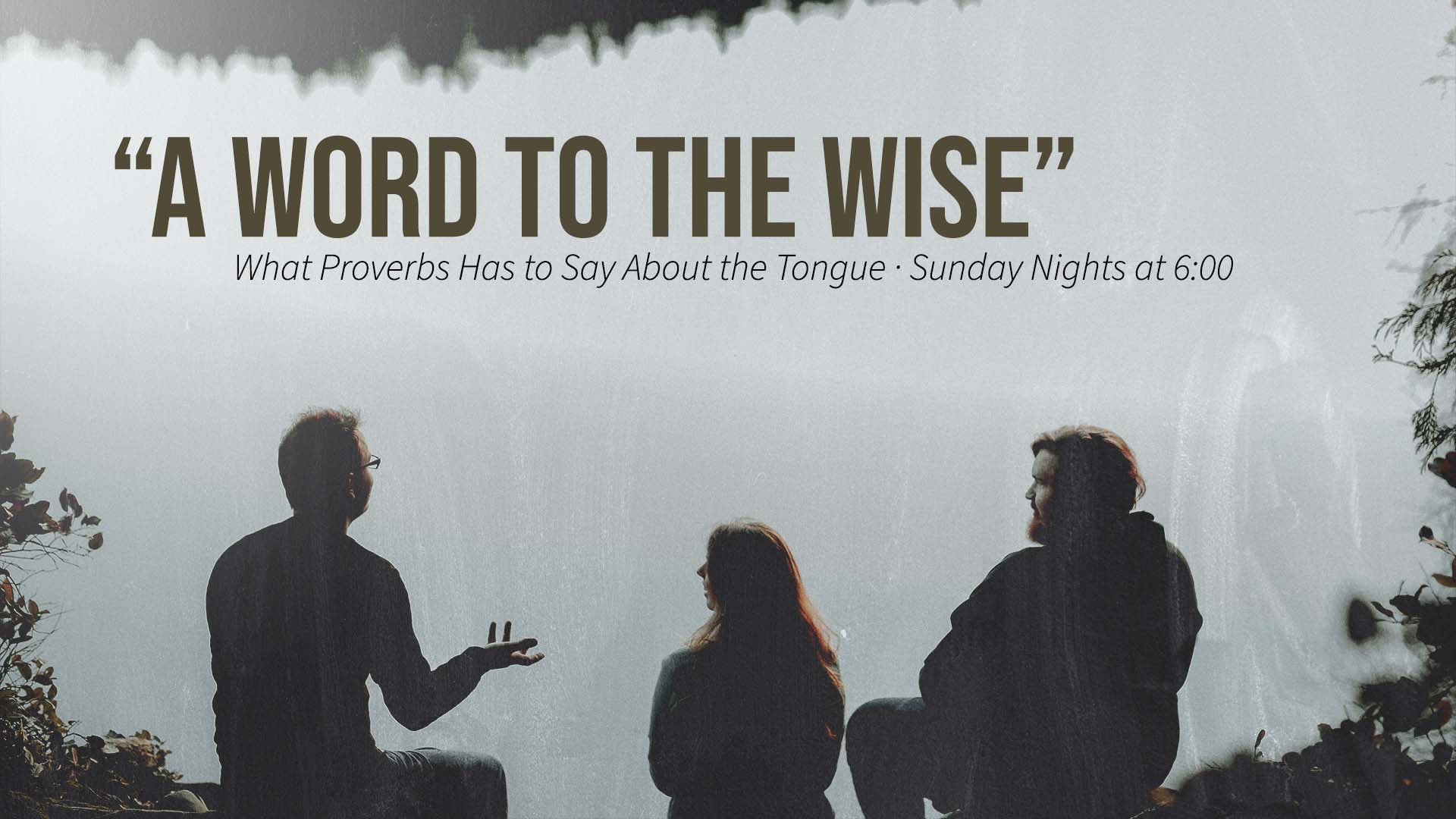 A Word to the Wise: The Recipe for a Right Response